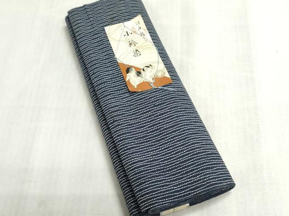 平和屋着物＊夏物　浴衣　反物　着尺　注染　小珍染　竹節間道　綿　逸品　未使用　DABI8102we