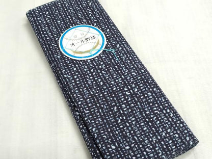 平和屋着物＊夏物　浴衣　反物　着尺　注染　変わり格子　綿　逸品　未使用　DABI8103we
