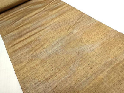 平和屋着物▼西陣　巧匠紬　反物　着尺　霞文　証紙付き　逸品　未使用　DABI8112we