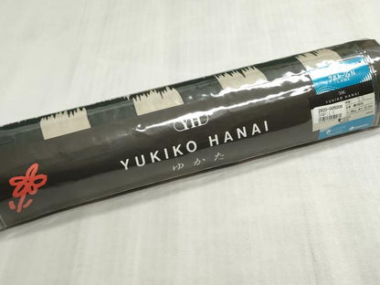 平和屋着物＊夏物　ファッションデザイナー 花井幸子　浴衣　反物　着尺　変わり市松　竹　クイーンサイズ　綿　未使用　DABI8161we