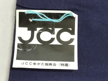 平和屋着物＊夏物　世界的ファッションデザイナー　山本寛斎　kansaiブランド　浴衣　反物　着尺　注染　菱　綿　逸品　未使用　DABI8162we