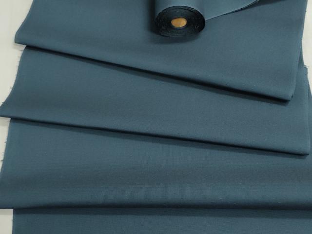 平和屋着物＊夏物　男性　紗紬　反物　着尺　鉄御納戸色　キングサイズ　逸品　未使用　DABI8184we