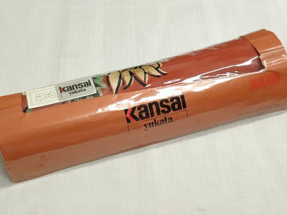 平和屋着物＊夏物 世界的ファッションデザイナー 山本寛斎 kansaiブランド 浴衣 反物 着尺 注染 向日葵 証紙付 綿 逸品 未使用 DABI8214we