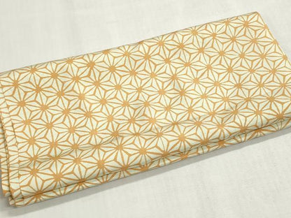 平和屋着物▼羽織・コート　反物　羽尺　麻の葉文様　逸品　未使用　DABI8234we