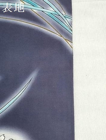 平和屋着物＊夏物　世界的ファッションデザイナー　山本寛斎　kansaiブランド　浴衣　反物　着尺　紫陽花　証紙付　綿　未使用　DABI8305we