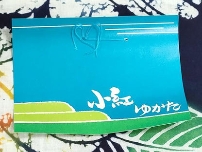 平和屋着物＊夏物　浴衣　反物　着尺　注染　椿　綿　逸品　未使用　DABI8373we