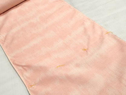 平和屋着物▼手織結城紬　反物　着尺　霞文　高島屋扱い　証紙付き　逸品　未使用　DABI8407we