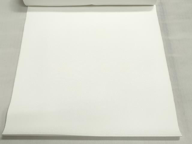 平和屋着物▼白生地　反物　着尺　生成り色　東レシルック　洗える着物　未使用　DABI8445we