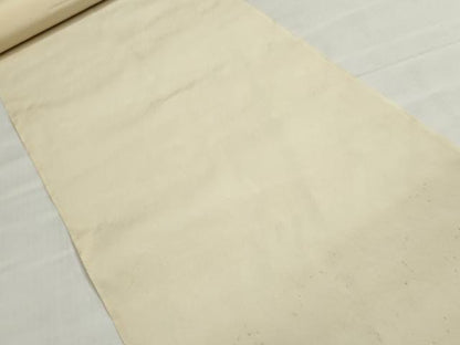 平和屋着物▼白生地　反物　生成り色　長さ約17.4m　用途多数　逸品　未使用　DABI8474we