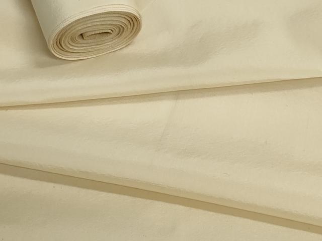 平和屋着物▼白生地　反物　生成り色　長さ約17.4m　用途多数　逸品　未使用　DABI8474we
