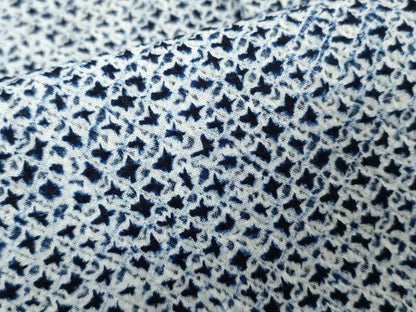 平和屋着物∴夏物　男性　浴衣　有松鳴海絞り　三浦絞り　綿　逸品　DABI8523cd