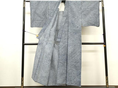 平和屋着物∴夏物　男性　浴衣　有松鳴海絞り　三浦絞り　綿　逸品　DABI8532cd