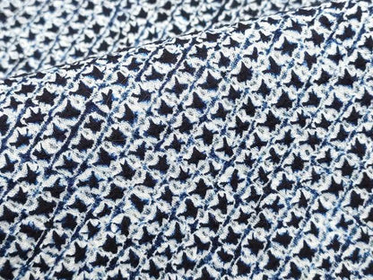 平和屋着物∴夏物　男性　浴衣　有松鳴海絞り　三浦絞り　綿　逸品　DABI8532cd