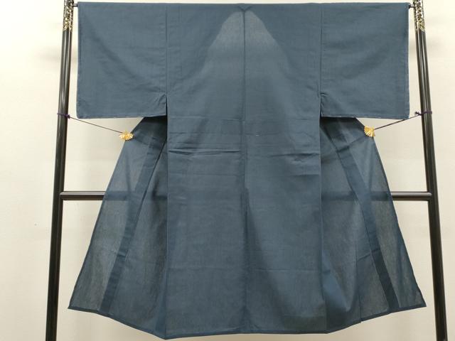 平和屋着物∴夏物　男性　世界的ファッションデザイナー　山本寛斎　kansaiブランド　浴衣　縞　日本製　綿　逸品　DABI8561cd