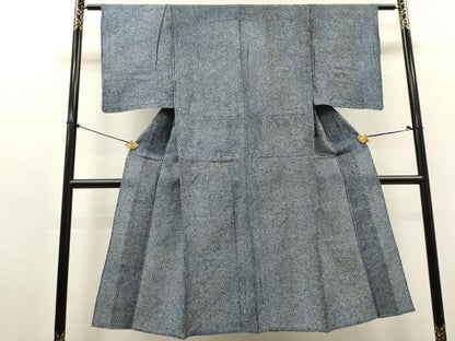 平和屋着物∴夏物　男性　浴衣　有松鳴海絞り　三浦絞り　綿　逸品　DABI8563cd