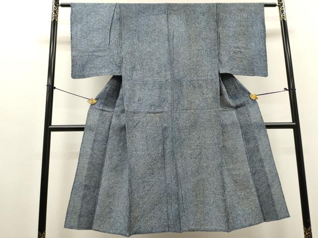 平和屋着物∴夏物　男性　浴衣　有松鳴海絞り　三浦絞り　綿　逸品　DABI8563cd