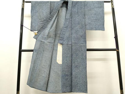 平和屋着物∴夏物　男性　浴衣　有松鳴海絞り　三浦絞り　綿　逸品　DABI8563cd