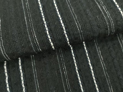 平和屋着物∴夏物　男性　小紋・浴衣兼用　しじら織　間道　逸品　DABI8650cd