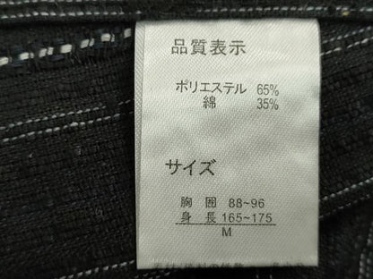 平和屋着物∴夏物　男性　小紋・浴衣兼用　しじら織　間道　逸品　DABI8650cd
