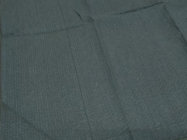 平和屋着物∴夏物　阿波しじら織　浴衣　横段文　綿　逸品　DABI8655cd