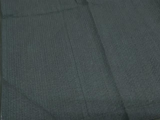 平和屋着物∴夏物　阿波しじら織　浴衣　横段文　綿　逸品　DABI8655cd