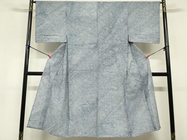 平和屋着物∴夏物　男性　浴衣　有松鳴海絞り　三浦絞り　綿　逸品　DABI8659cd