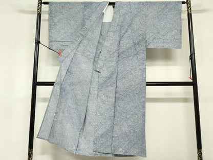平和屋着物∴夏物　男性　浴衣　有松鳴海絞り　三浦絞り　綿　逸品　DABI8659cd