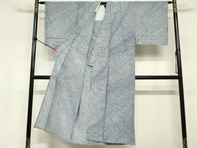 平和屋着物∴夏物　男性　浴衣　有松鳴海絞り　三浦絞り　綿　逸品　DABI8659cd