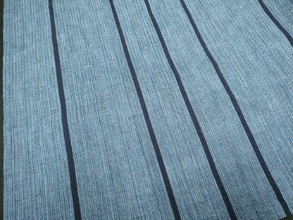 平和屋着物∴夏物　阿波しじら織　浴衣　間道　綿　逸品　DABI8708cd
