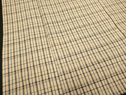 平和屋着物∴夏物　阿波しじら織　浴衣　綿　逸品　DABI8719cd