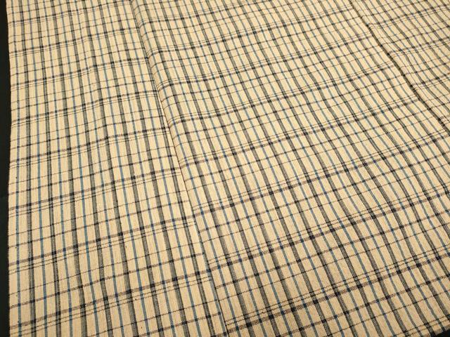平和屋着物∴夏物　阿波しじら織　浴衣　綿　逸品　DABI8719cd