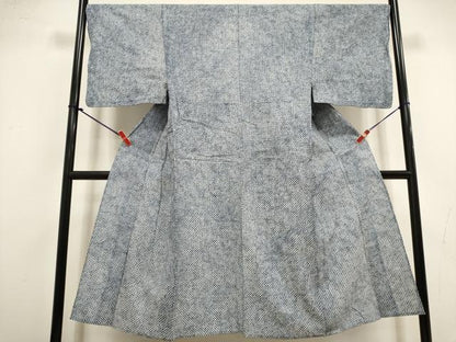 平和屋着物∴夏物　男性　浴衣　有松鳴海絞り　三浦絞り　綿　逸品　DABI8733cd