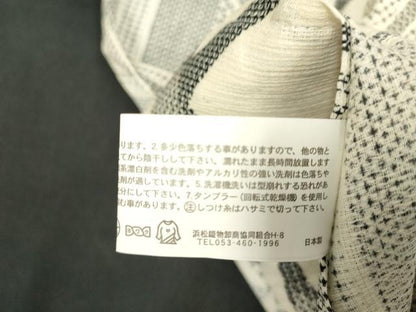 平和屋着物∴夏物　男性　小紋・浴衣兼用　隈取　綿麻　逸品　DABI8768cd