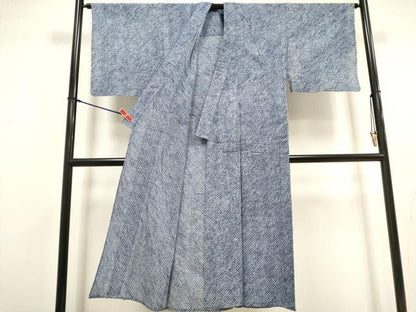 平和屋着物∴夏物　男性　浴衣　有松鳴海絞り　三浦絞り　綿　逸品　DABI8776cd