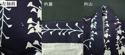 平和屋着物∴夏物　浴衣　注染　藤花房　逸品　DABI8824cd