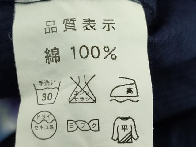 平和屋着物∴夏物　浴衣　注染　枝花文　桔梗　キキョウ　逸品　DABI8831cd