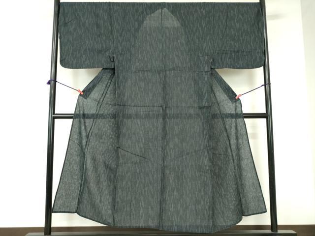 平和屋着物∴夏物　男性　阿波しじら織　浴衣　変わり間道　綿　逸品　DABI8902cd