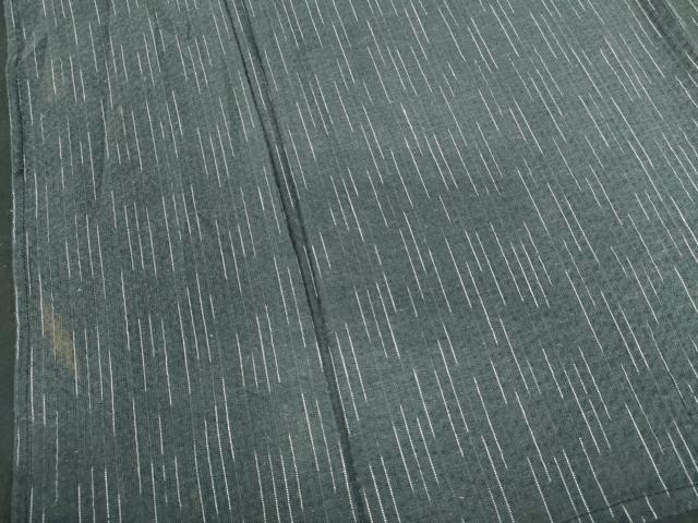 平和屋着物∴夏物　男性　阿波しじら織　浴衣　変わり間道　綿　逸品　DABI8902cd