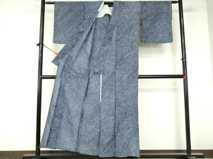 平和屋着物∴夏物　浴衣　有松鳴海絞り　三浦絞り　綿　逸品　DABI8914cd