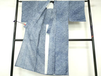 平和屋着物∴夏物　男性　浴衣　有松鳴海絞り　三浦絞り　綿　逸品　DABI8916cd