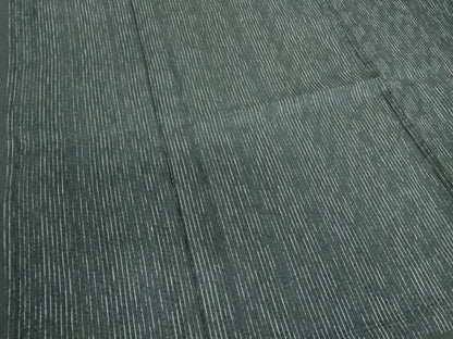平和屋着物∴夏物　男性　阿波しじら織　浴衣　間道　キングサイズ　綿　逸品　DABI8934cd
