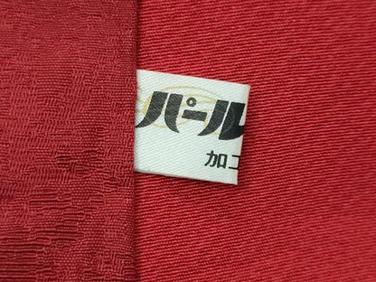 平和屋着物●豪華振袖　駒刺繍　舞桜文　暈し染め　金彩　正絹　逸品　DABI9009ud