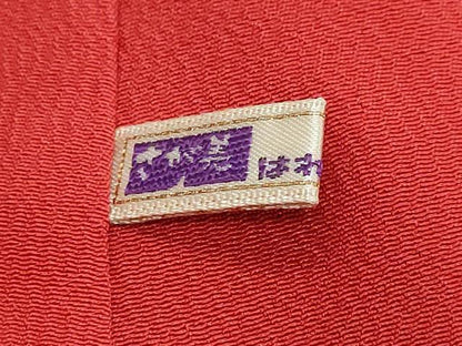 平和屋着物●豪華振袖　流水地紙花鳥文　暈し染め　さが美扱い　正絹　逸品　DABI9018ud