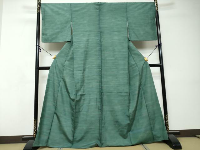平和屋着物●上質な紬　霞文　さが美扱い　正絹　逸品　DABI9025ud