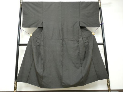 平和屋着物●男性　紬　霞文　正絹　逸品　DABI9036ud