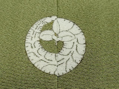 平和屋着物●訪問着　総刺繍　松竹梅　金糸　正絹　逸品　DABI9062ud