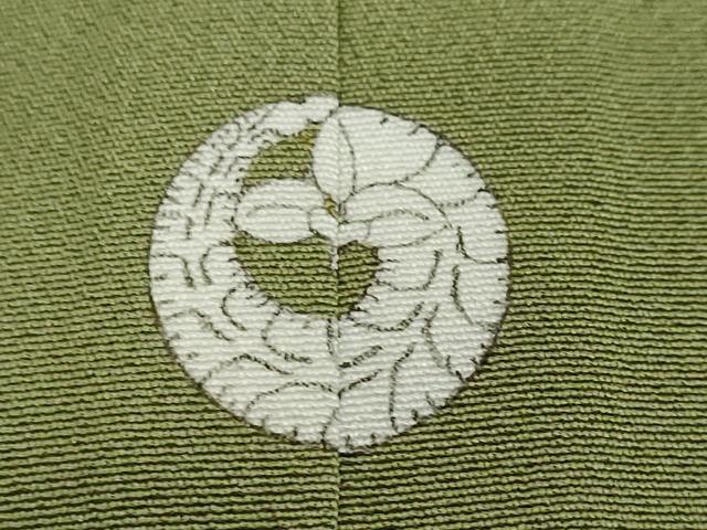 平和屋着物●訪問着　総刺繍　松竹梅　金糸　正絹　逸品　DABI9062ud
