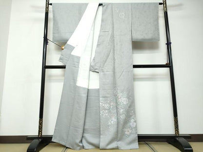 平和屋着物●中国三大刺繍　汕頭刺繍　スワトウ刺繍　総刺繍　訪問着　辻が花　正絹　逸品　未使用　DABI9064ud