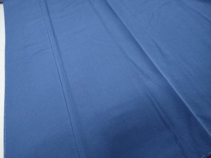 平和屋着物●上質な色無地　杜若色　やまと誂製　正絹　逸品　未使用　DABI9065ud