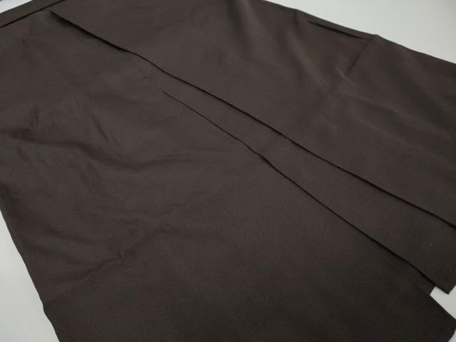 平和屋着物●男性　馬乗り袴　抽象文様　正絹　逸品　DABI9076ud